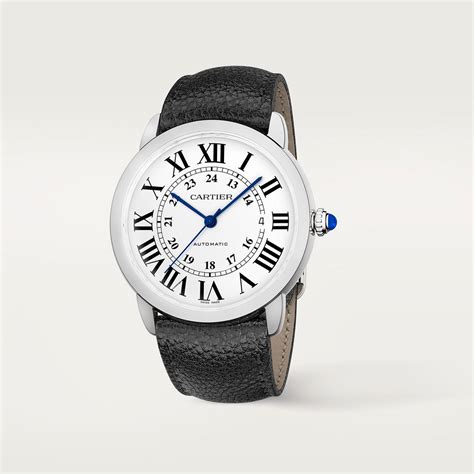 cartier ronde solo 42mm used|must de cartier round watch.